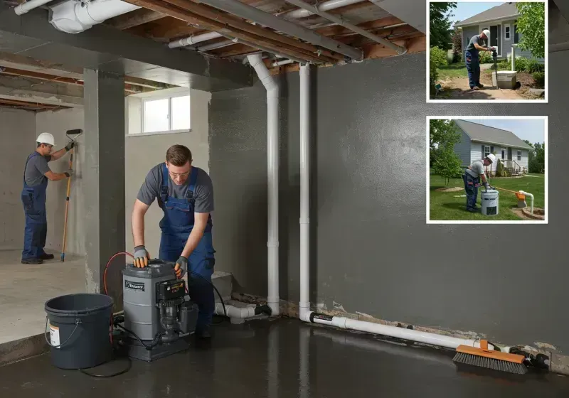 Basement Waterproofing and Flood Prevention process in Wonder Lake, IL